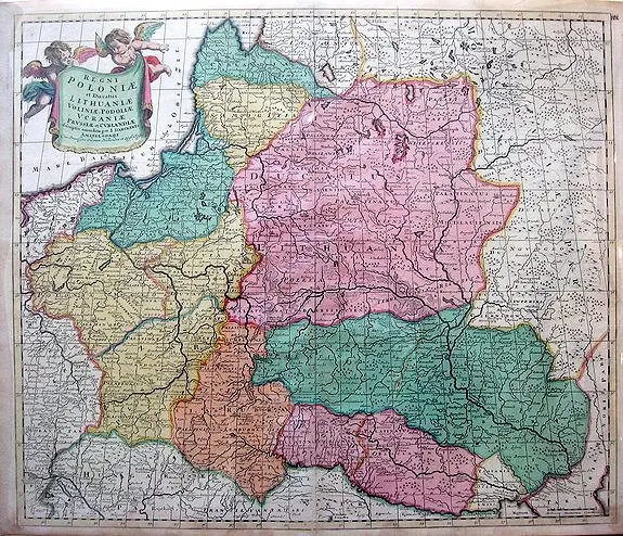 REGNI POLONIÆ et DUCATUS LITHUANIÆ,