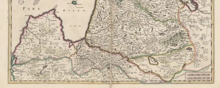 Ducatuum Livoniӕ et Curlandiӕ, Nova Tabula..,