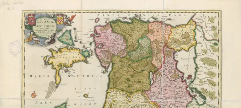 Ducatuum Livoniӕ et Curlandiӕ, Nova Tabula..,
