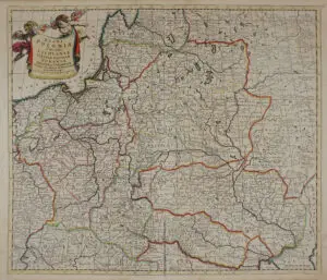 Regni Poloniӕ et  Ducatus Lithuaniӕ Volniӕ Podoliӕ Vcraniӕ Prvssiӕ et Cvrlandiӕ