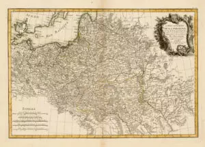 CARTE GENERALE DE LA POLOGNE...