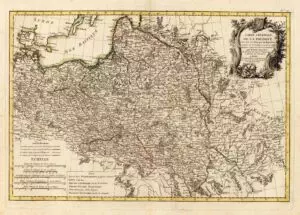 CARTE GENERALE DE LA POLOGNE...