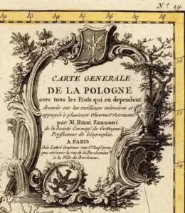 CARTE GENERALE DE LA POLOGNE...