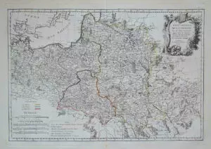 CARTE GENERALE DE LA POLOGNE...