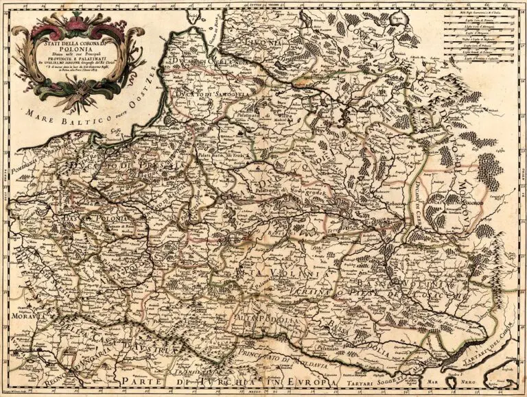 Stati Della Corona Di Polonia Divisa...