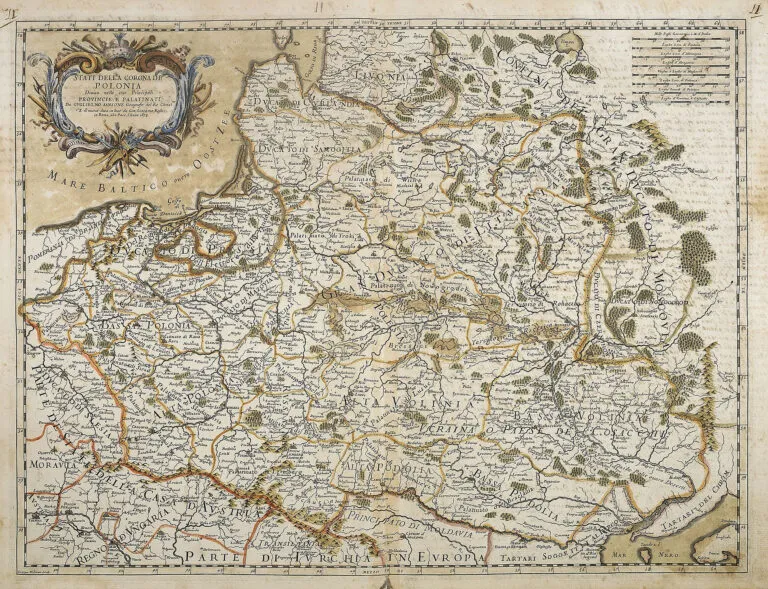 Stati Della Corona Di Polonia Divisa...