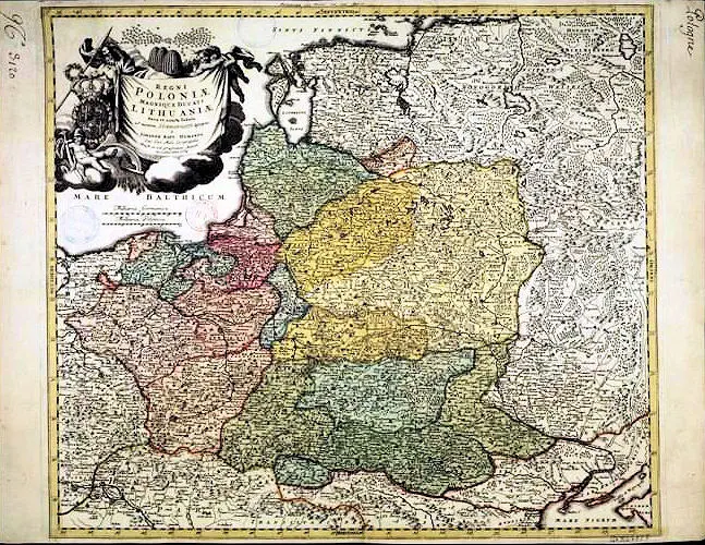 REGNI POLONIAE, MAGNIQUE DUCATUS LITHUANIÆ Nova et exacta tabula, ad mentem Starovolcii,