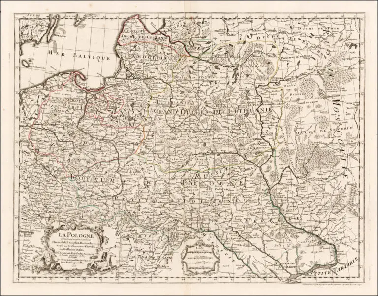 La Pologne. Dressée sur ce qu