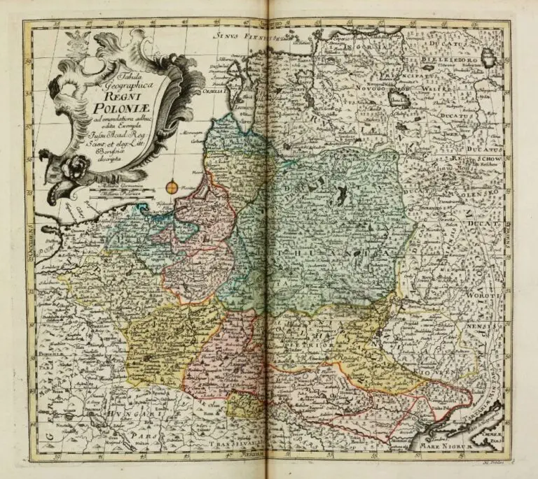 Tabula Geographica REGNI POLONIÆ,