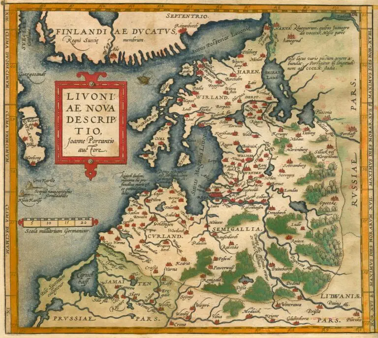LIVONIAE NOVA DESCRIPTIO