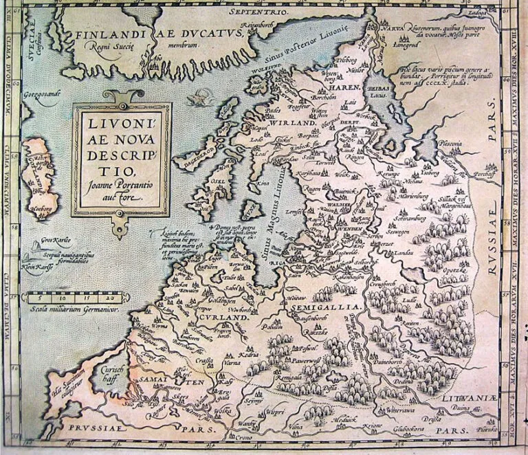 LIVONIAE NOVA DESCRIPTIO