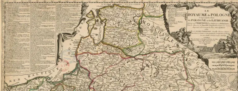 LE ROYAUME de POLOGNE, Comprenant les Etats de Pologne et de LITHUANIE...