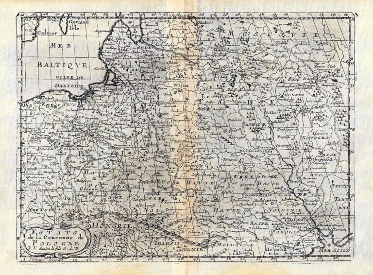 ESTATS de la Couronne de POLOGNE,