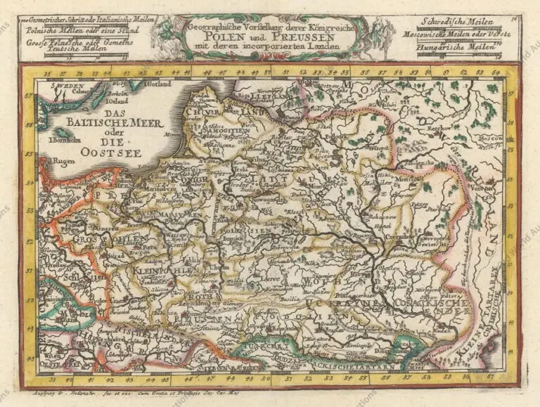 Geograph- ische Vorstellung derer Königreiche Polen..,