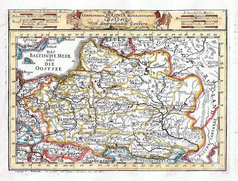 Compendiosa Poloniæ Repræsentatio Polen..,