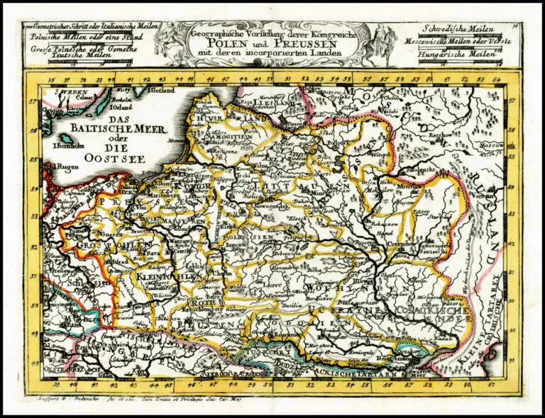 Geographische Vorset- llung derer Konigsreiche Polen..,