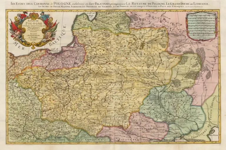 Estats de Pologne, Subdivises suivant l