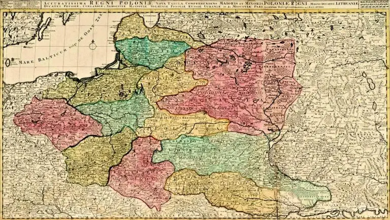 Reipublicæ et Status Generalis Poloniæ Nova Tabula, Comprehen- dens Maioris et Minoris Poloniæ Regni...
