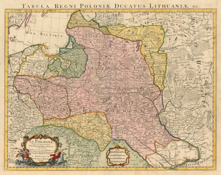 La Pologne. Dressee sur ce qu