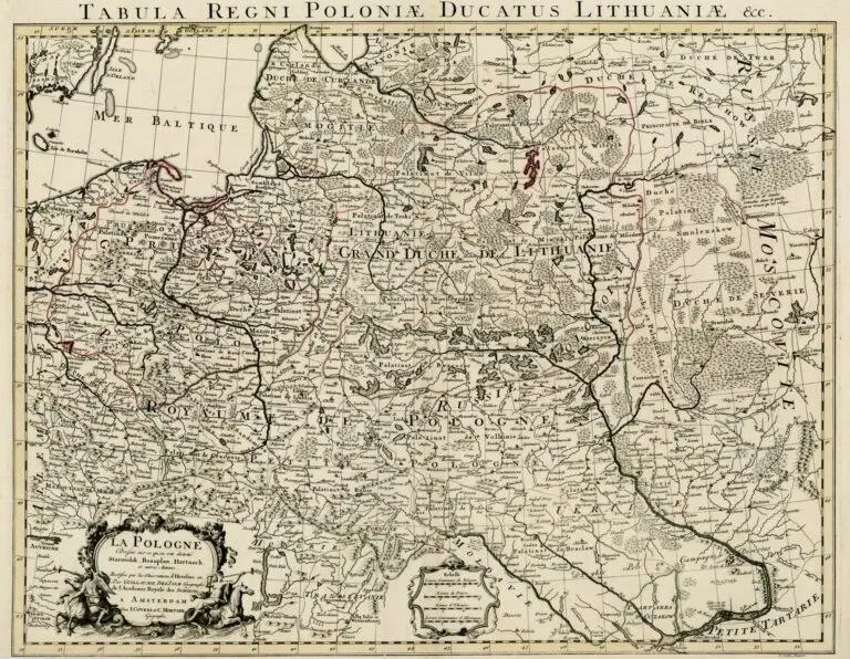 La Pologne. Dressee sur ce qu
