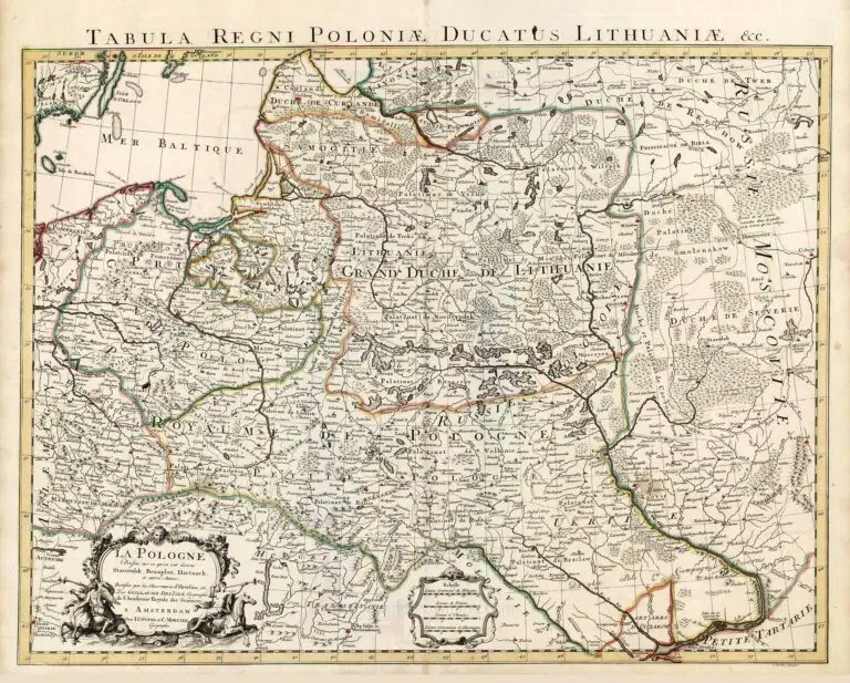 La Pologne. Dressee sur ce qu
