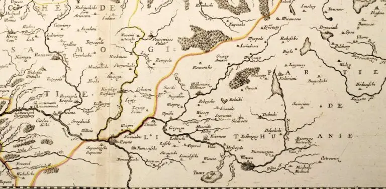 LA CURLANDE duché et SEMIGALLE autrefois de la LIVONIE. LA Samogitie DUCHE en LITUANIE,