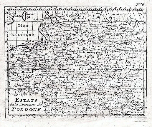 ESTATS de la Couronne de POLOGNE,