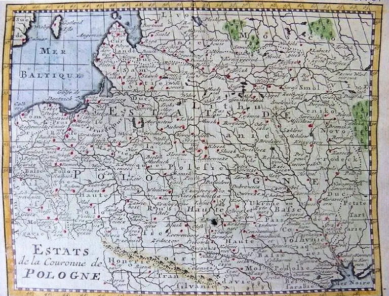 ESTATS de la Couronne de POLOGNE,
