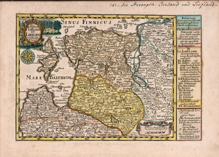 Vol 2: 141- Die Hertzogthümer Curland und Liefland,