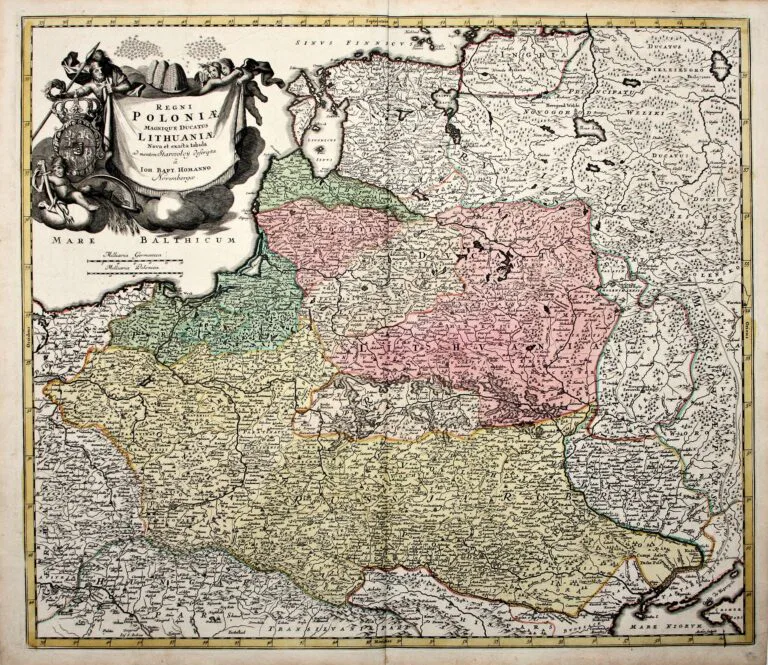 Regni Poloniæ Magnique Ducatus Lithuaniæ nova et exacta ad mentem Starovolcii descripta,