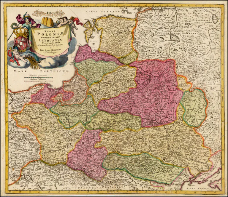 Regni Poloniæ Magnique Ducatus Lithuaniæ nova et exacta ad mentem Starovolcii descripta,