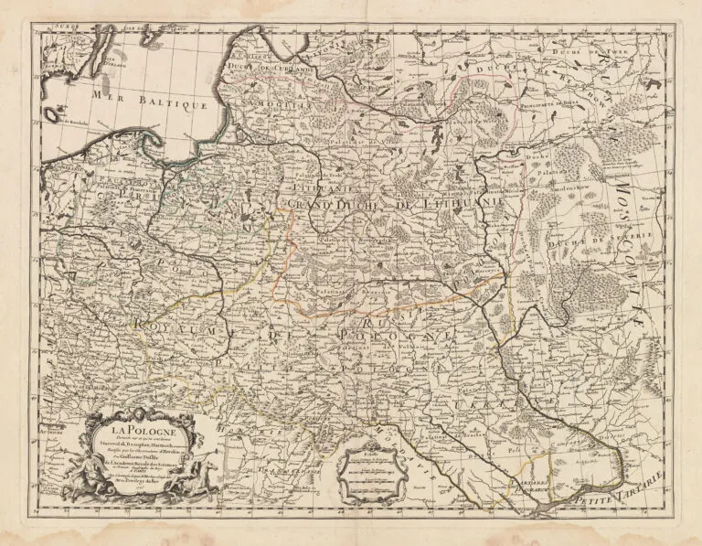 La Pologne. Dressee sur ce qu