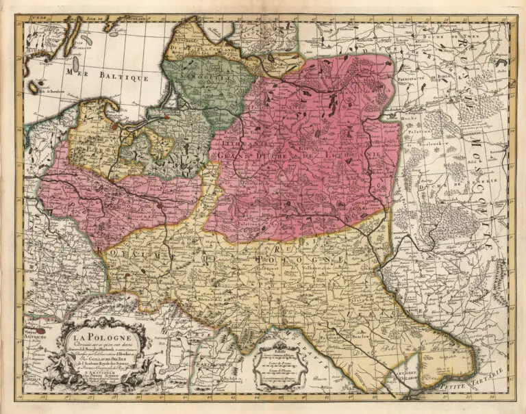 La Pologne, Dressée sur ce qu´en ontdonné Starovolsk..,