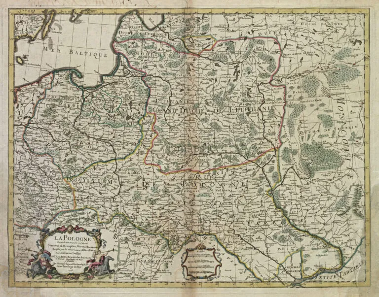 La Pologne. Dressee sur ce qu