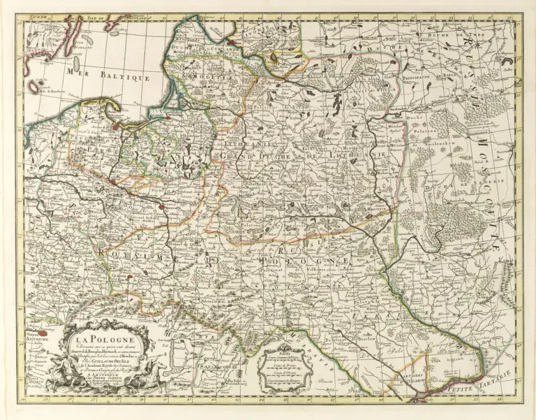La Pologne, Dressée sur ce qu´en ontdonné Starovolsk..,