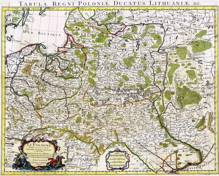 La Pologne, Dressée sur ce qu´en ontdonné Starovolsk..,