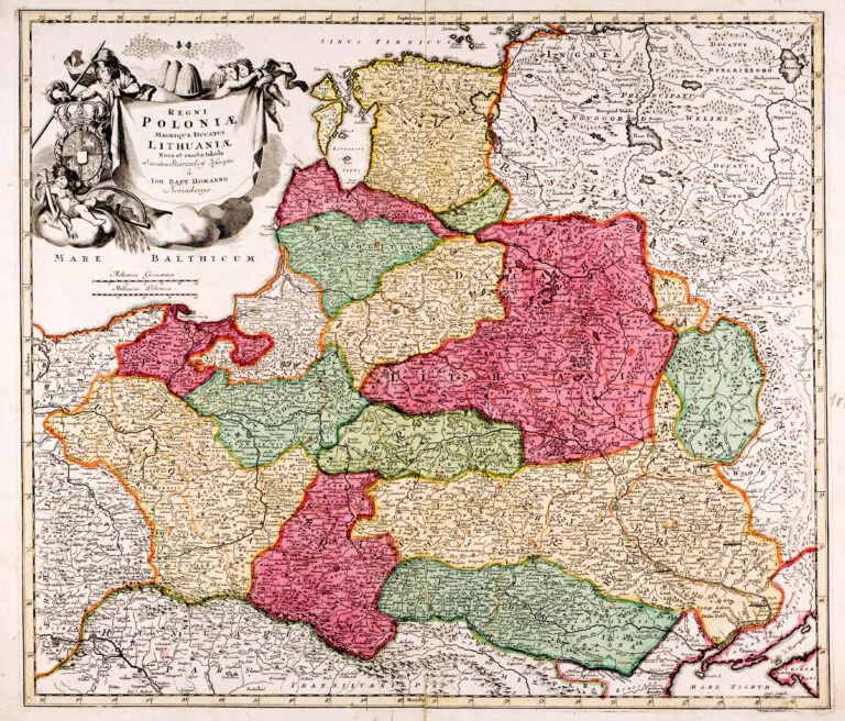 Regni Poloniæ Magnique Ducatus Lithuaniæ nova et exacta ad mentem Starovolcii descripta,