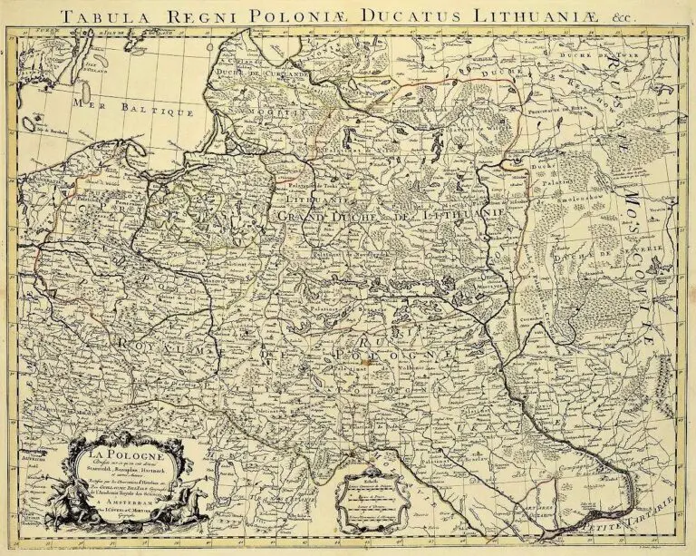 La Pologne, Dressée sur ce qu´en ontdonné Starovolsk..,