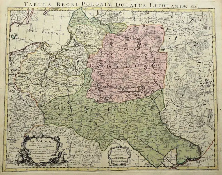 La Pologne, Dressée sur ce qu´en ontdonné Starovolsk..,