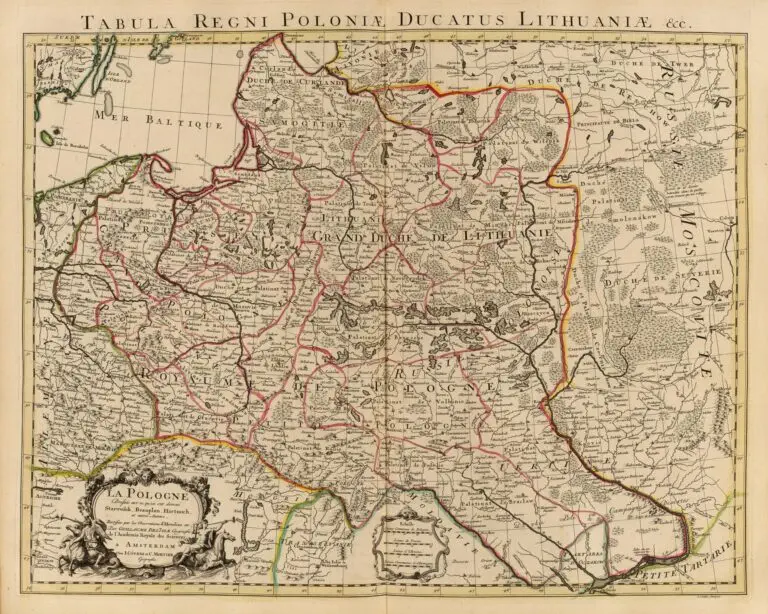 La Pologne, Dressée sur ce qu´en ontdonné Starovolsk..,