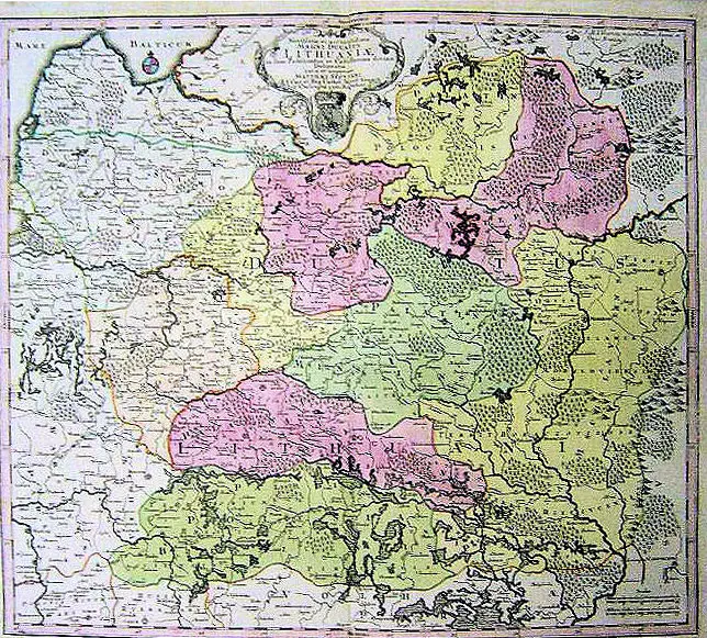 Novißima et accuratißima Magni Ducatus  MAGNI DUCATUS LITHUANIÆ,