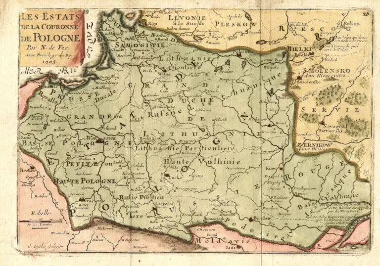 Les Estats de la Couronne de  Pologne,
