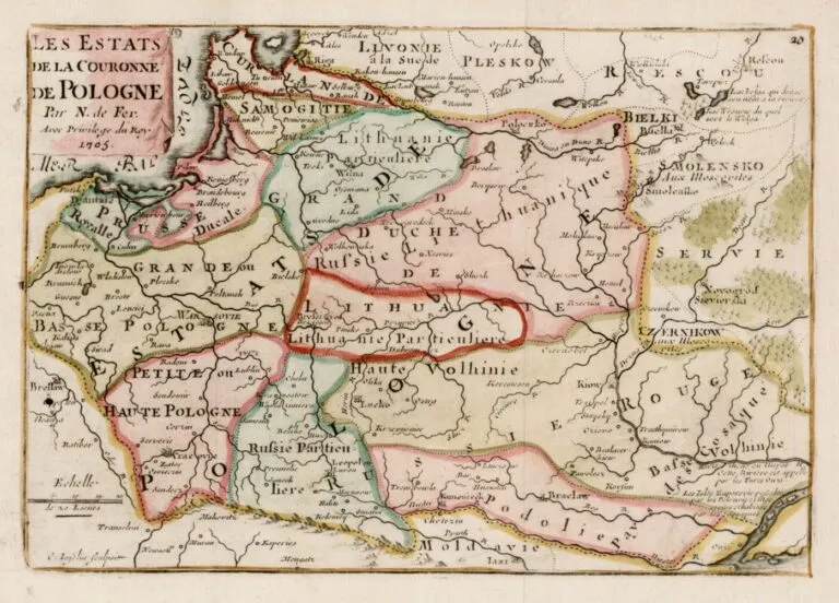 Les Estats de la Couronne de  Pologne,