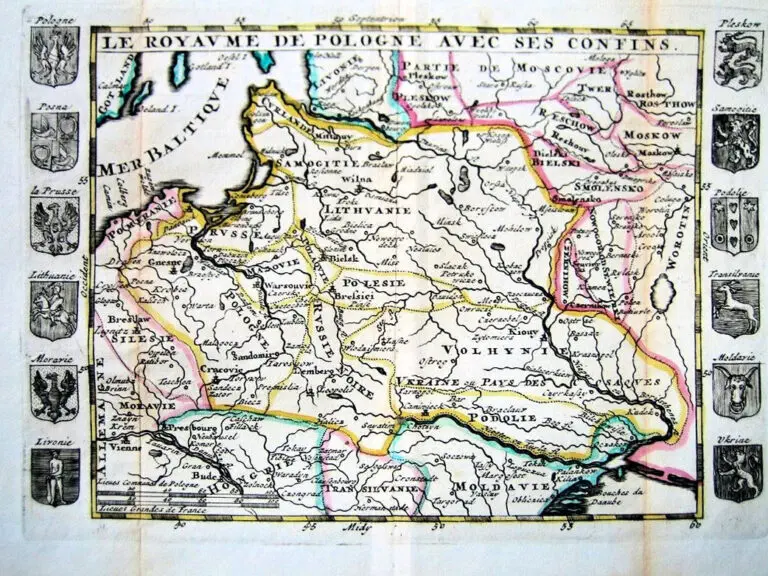 Le Royaume de Pologne avec ses Confins,