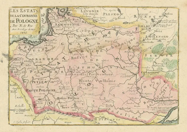 Les Estats de la Couronne de  Pologne,