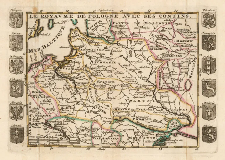 Le Royaume de Pologne avec ses Confins,