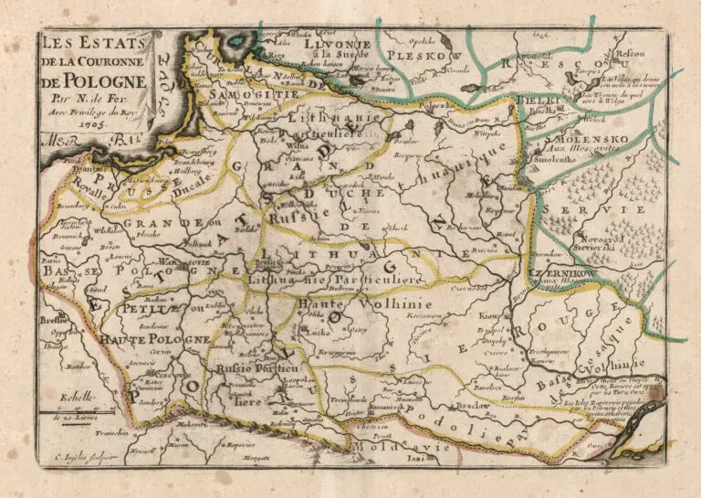Les Estats de la Couronne de  Pologne,