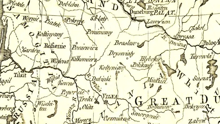 A MAP of the Eastern Part of POLAND,