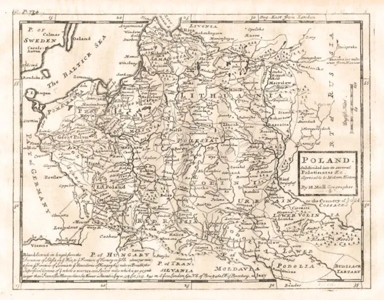 Poland. Subdi- vided Into Its Several Palatinates &c. Agreeable to Modern History,