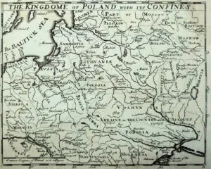 THE KINGDOME OF POLAND WITH ITS CONFINES,